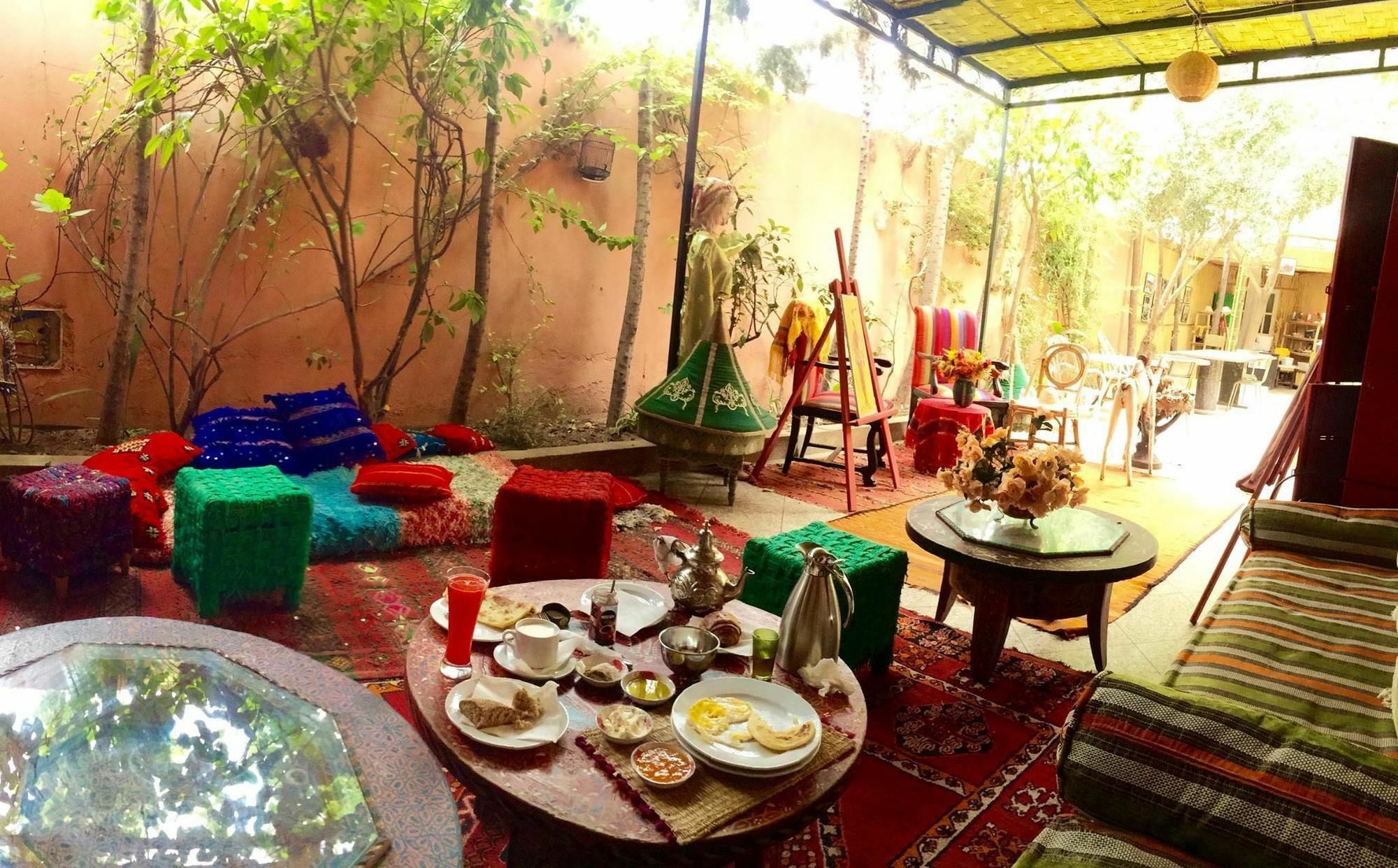 Hostel Villa Red City Marrakesh Exterior foto